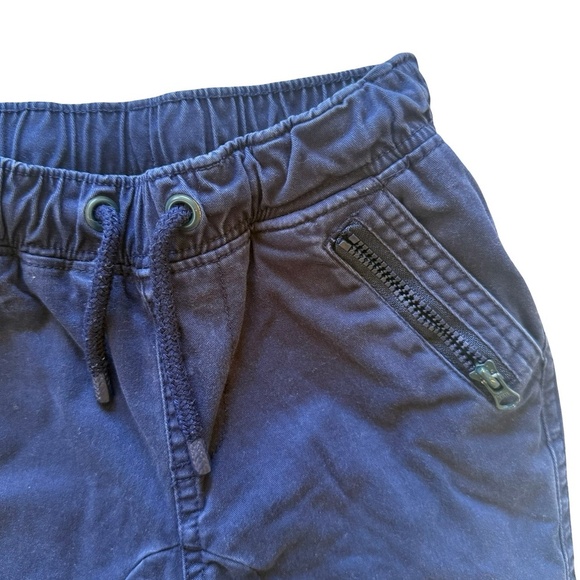 Cat & Jack 3T Jogger Pants Navy Fleece Lined Boys Warm Cozy Playful - Picture 2 of 5